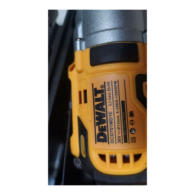 دریل پیچ گوشتی شارژی 36 ولت سه نظام Dewalt DCD701
