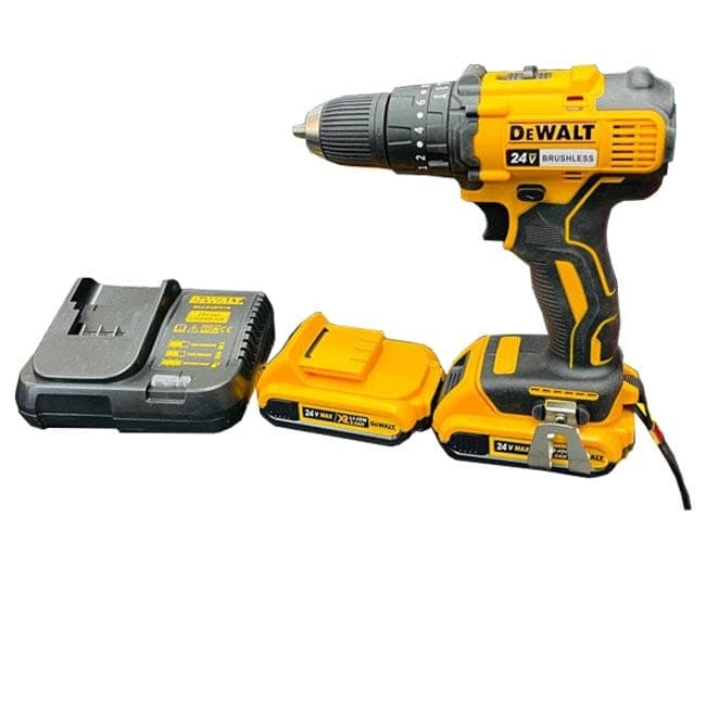 دریل شارژی پیچ گوشتی چکشی دیوالت 24 ولت Dewalt DCD701M