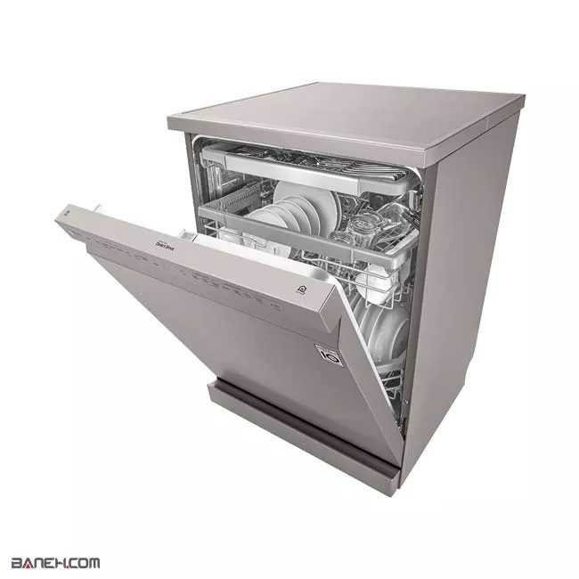 ماشین ظرفشویی ال جی 14 نفره DF425 بخارشور نقره 2022