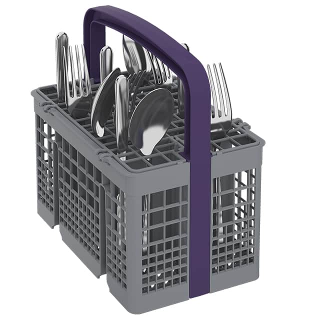 ماشین ظرفشویی 14 نفره بکو DFN26424 ضد رسوب نقره ای سفید