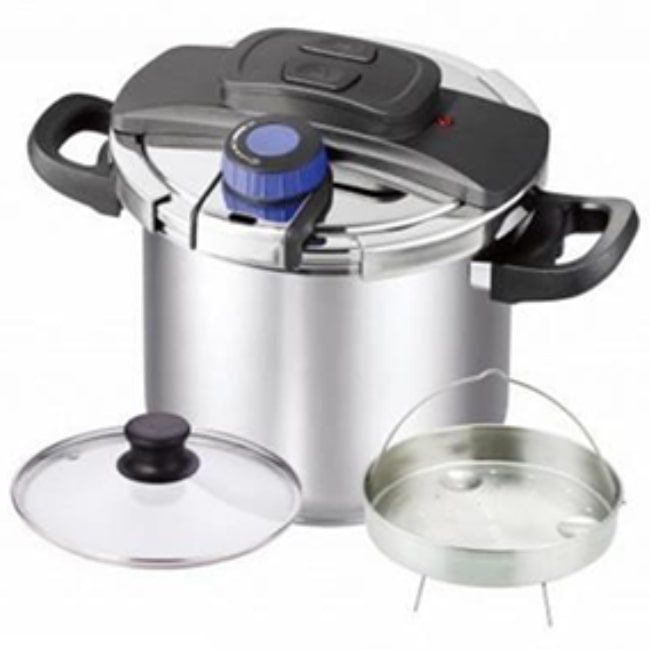 زودپز استیل دلمونتی کشویی 6 لیتری Delmonti DL1040 Pressure Cooker