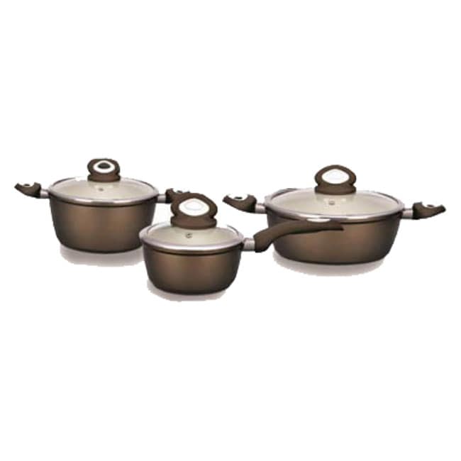 سرویس قابلمه دایره ای 12 پارچه دلمونتی Delmonti DL1160N