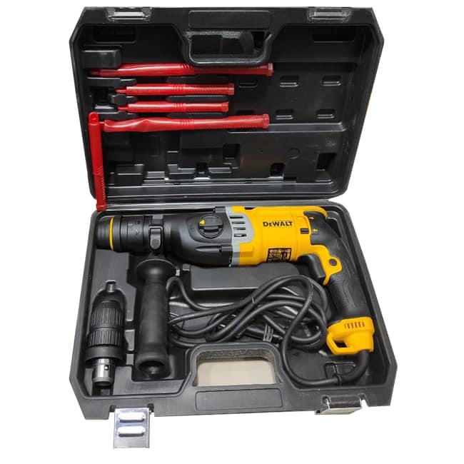 دریل برقی چکشی سه کاره 900 وات دیوالت DEWALT DW25144