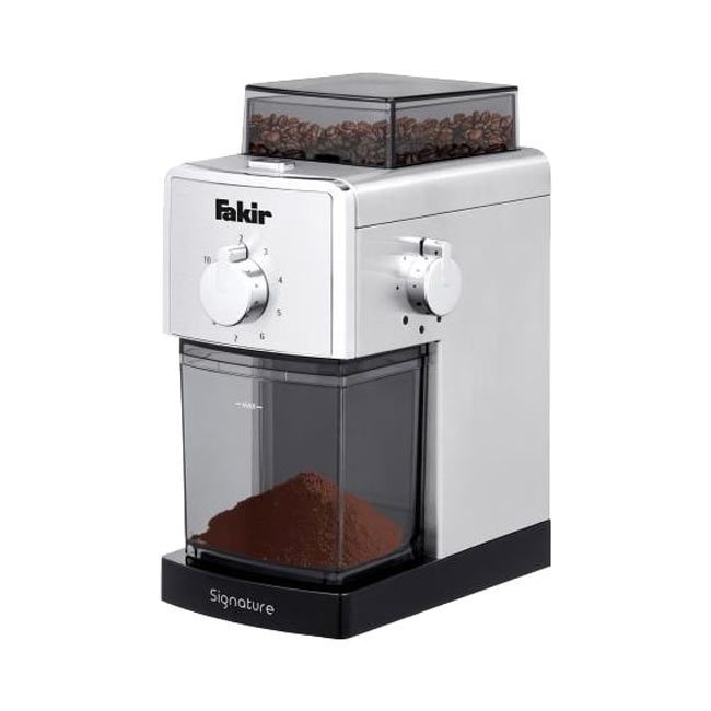 دستگاه آسیاب قهوه برقی فکر سیگناتور 110 وات 180 گرم Fakir مدل Signature