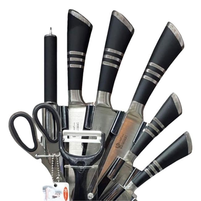 ست چاقو آشپزخانه 9 پارچه فوما FU-533