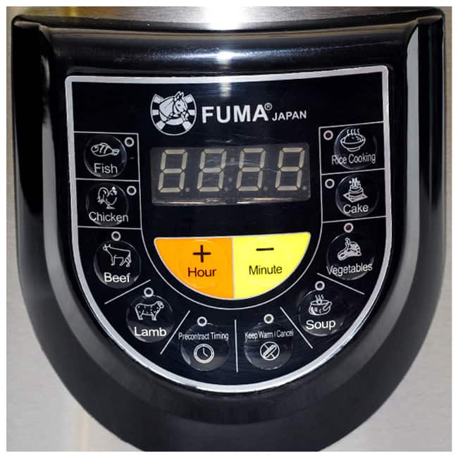 زودپز برقی فوما 1200 وات 12 لیتر مدل FU 2020