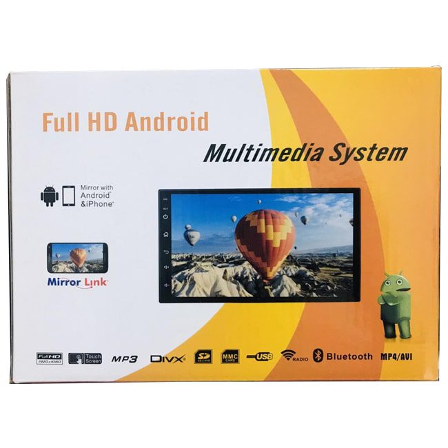 مانیتور خودرو فول اچ دی آندروید بلوتوث دار 7 اینچ MP4