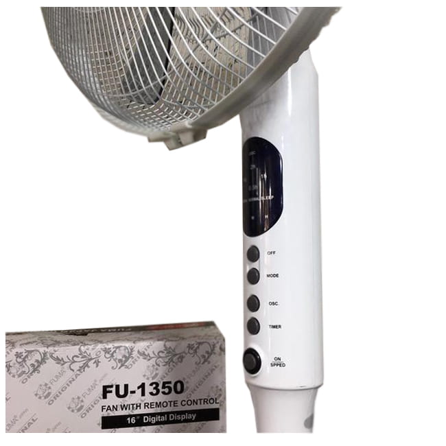 پنکه ایستاده فوما 55 وات پنج پره 16 اینچی Fuma FU-1350 Stand Fan