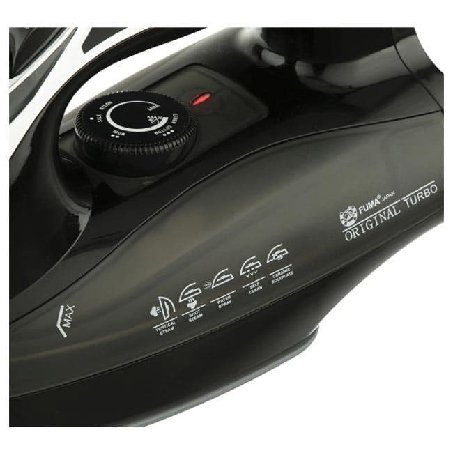 اتو بخار دستی مشکی فوما 3250 وات Fuma Steam Iron FU-2004