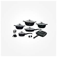 سرویس قابلمه چدن سرامیک 19 پارچه فوما FUMA Set 19 Piece FU-873
