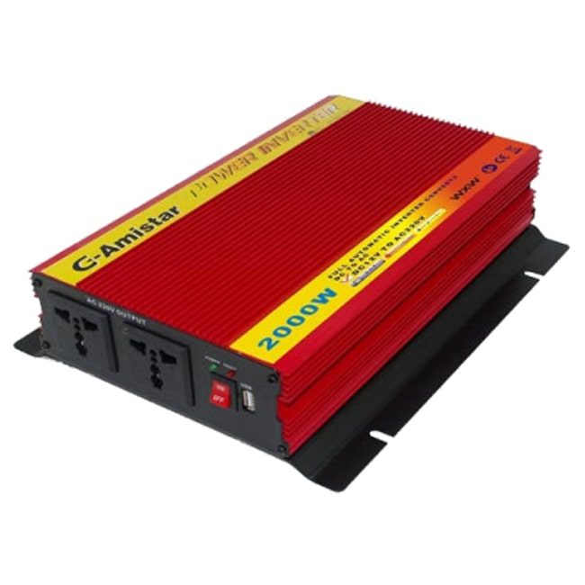 مبدل برق خوردرو اینورتر G-Amistar Power Inverter 2000W