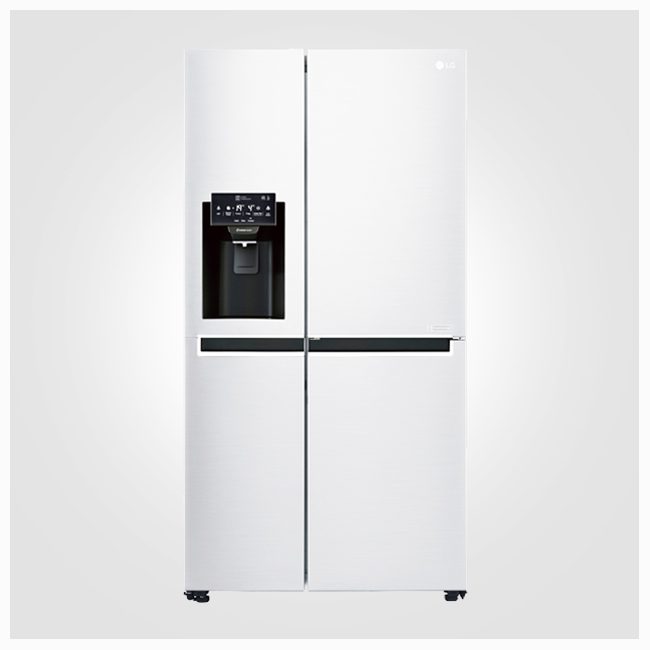 یخچال ال جی ساید بای ساید 28 فوت GC-J247SLUV LG Refrigerator -white