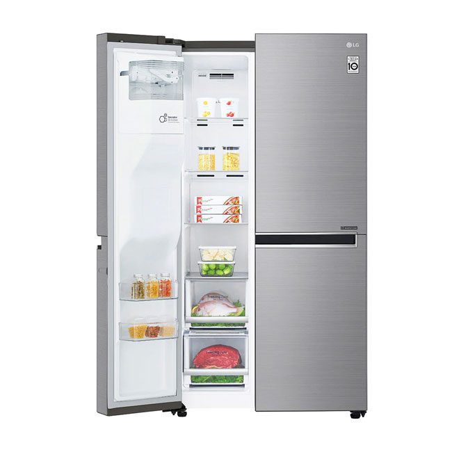 یخچال ساید بای ساید ال جی دو درب 30 فوت LG refrigerator GC-L247CLAV
