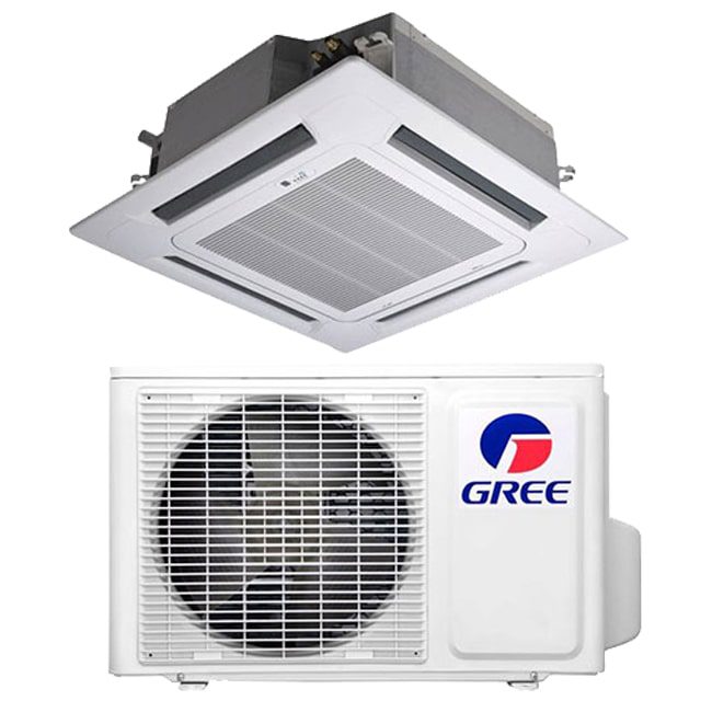 داکت اسپلیت گری 30000 سقفی کاستی اینورتر GKH30TK1BI T3 R410A