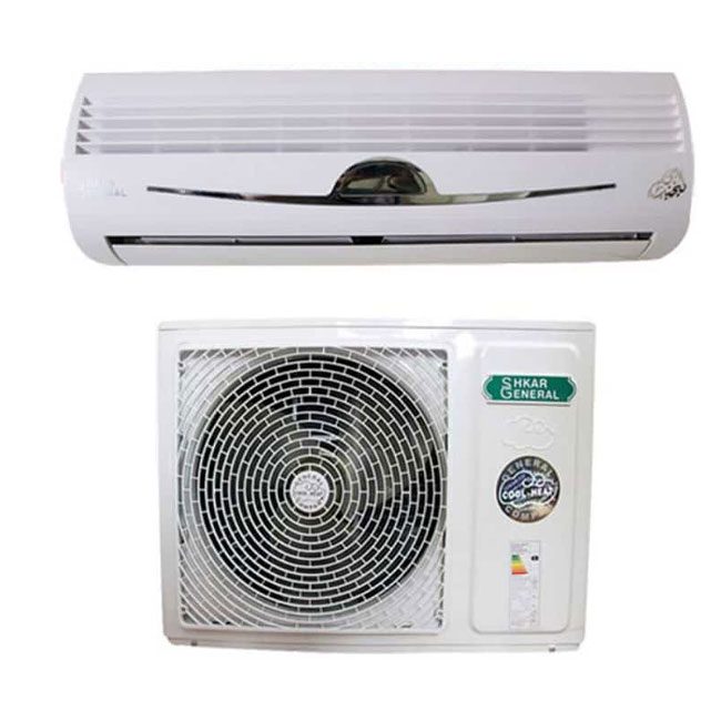 کولر گازی جنرال لبخندی 12000 T1 T3 R22 GNR-12GW AA General