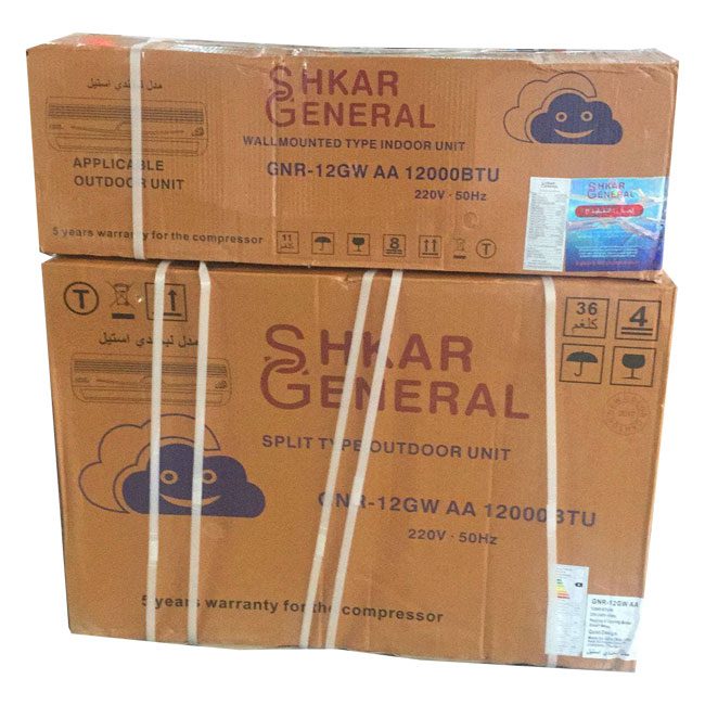 کولر گازی جنرال شکار 18000 اینورتر کم مصرف GNRINV-18-I