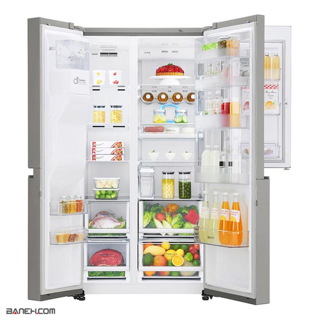 یخچال ساید بای ساید 30 فوت ال جی GR-J257