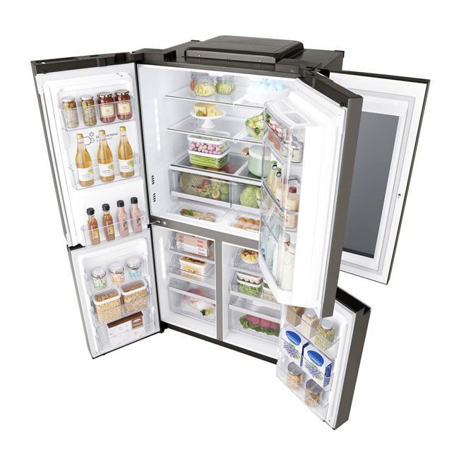یخچال ساید بای ساید ال جی 30 فوت LG Refrigerator GR-X24 FTKHL