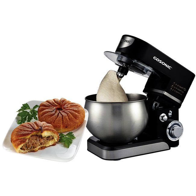 همزن دیجیتالی کاسه دار گوسونیک 1300 وات مدل GSM-607