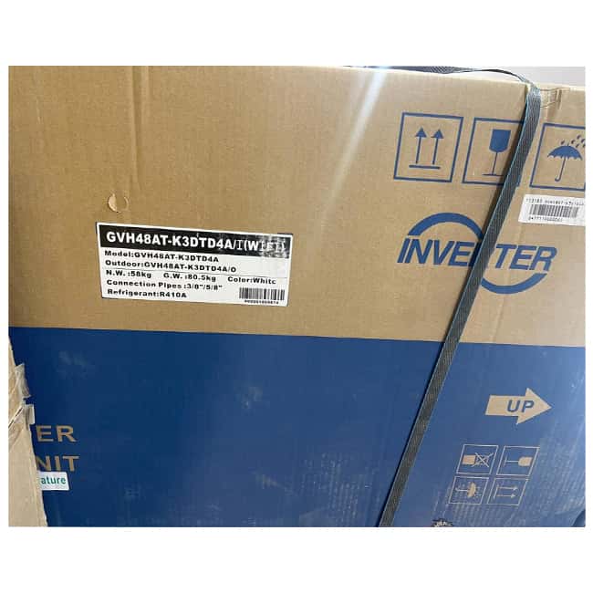 کولر گازی گری ایستاده 48000 GVH48AT-M3NTD4A R410 T3