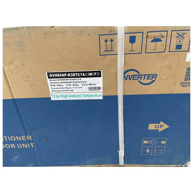 کولر گازی ایستاده گری 60000 اینورتر GVH60AP-K3DTC7A T3