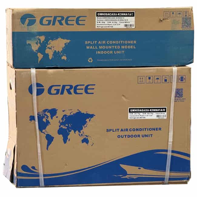 کولر گازی 9000 گری مدل GWH09ACAXA-K3NNA1A/I T1