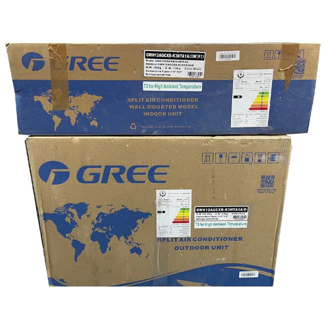 کولر گازی گری 12000 کم مصرف وای فای GWH12AGCXB-K3NTA1A T3