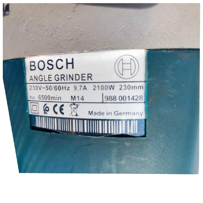سنگ فرز بزرگ 2100 وات 6500 دور GWS21_230 بوش