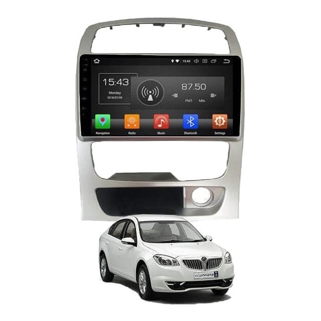 مانیتور و پخش فابریک خودرو اندروید برلیانس H320 Brillance مدل BMT312