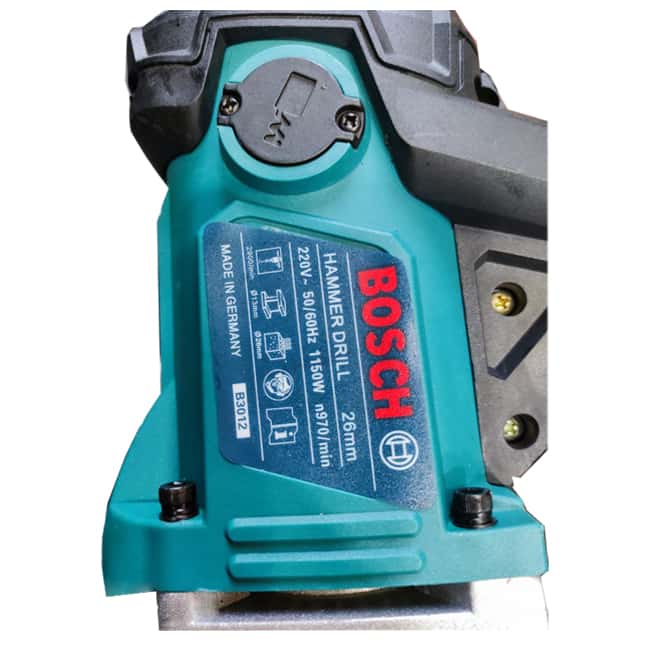 هلتی و دریل چکشی دوکاره بوش سه نظام چهار شیار Hammer Drill B3012