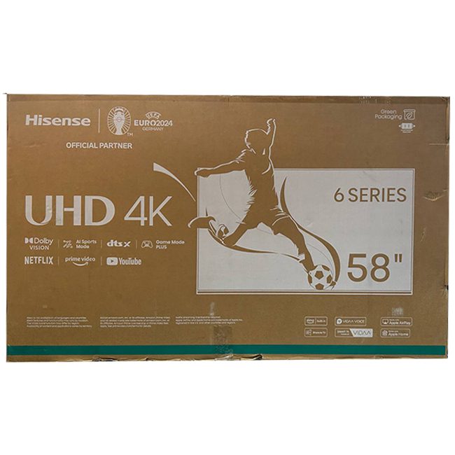 تلویزیون هایسنس مدل 58A62KS