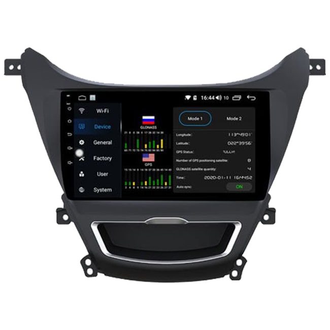 پخش فابریک خودرو و مانیتور ماشین هیوندا النترا 2015 آندرویدی Hyundai Elantra مدل C700Pro