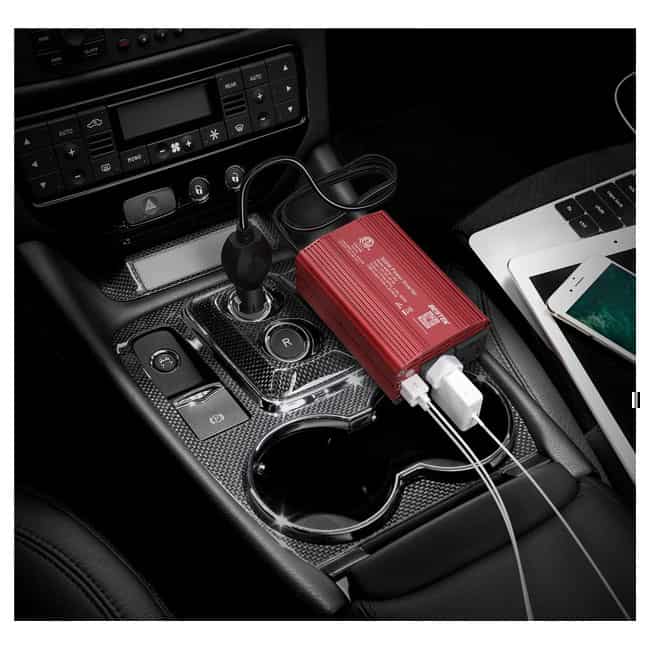 مبدل برق خودرو اینورتر 300 وات Power Inverter DC 12V