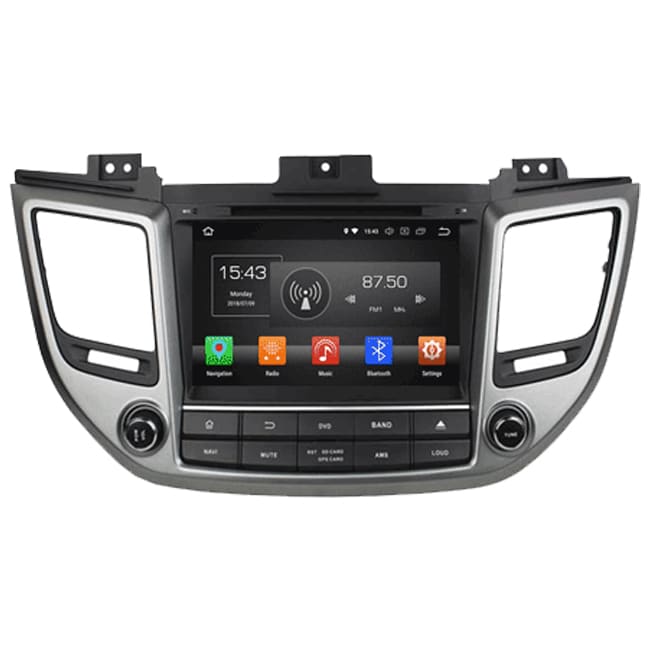 پخش فابریک خودرو و مانیتور ماشین توسان 2017 مدل s170 پلاس TL855