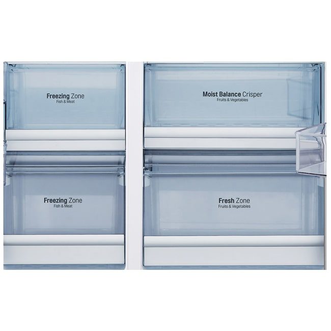 یخچال ساید ال جی ۲۸ فوت J247 دکمه وسط شاسی وسط GC-J247JABV