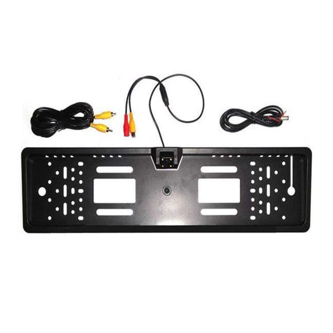 دوربین عقب خودرو پلاکی ضد آب دید در شب مدل JX-9488 EU