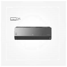 کولر گازی ال جی 26000 دوال اینورتر ARTN26T4