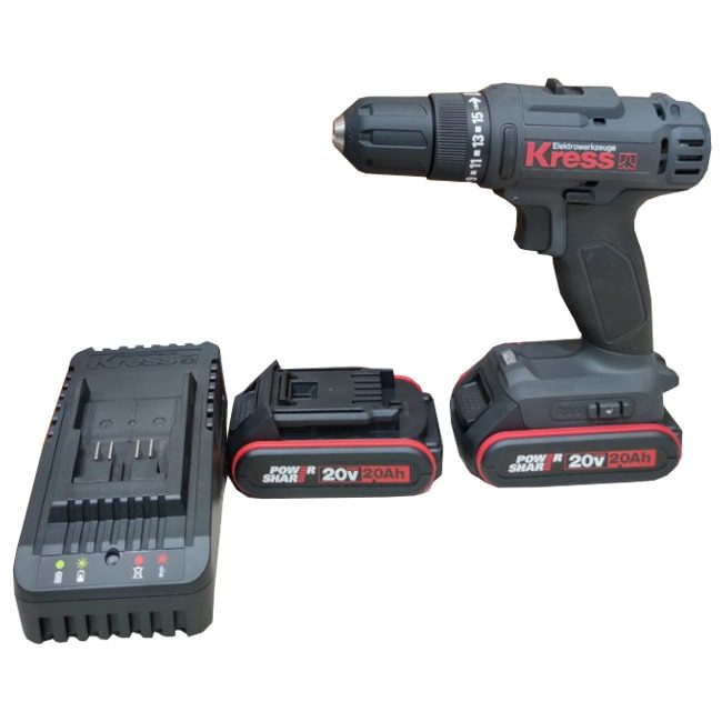 دریل شارژی کرس 20 ولت Kress 20V KU210.9