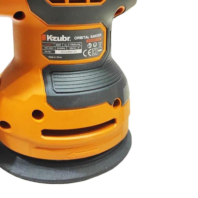 سنباده لرزان و گردان زوبر 300 وات 13000 دور Kzubr KOS-125-300