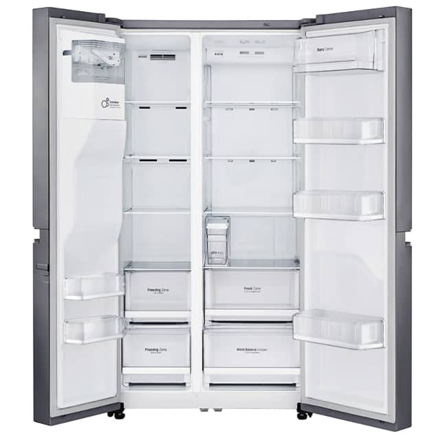 یخچال فریزر ساید بای ساید L267 ال جی اینورتر 668 لیتر یخساز