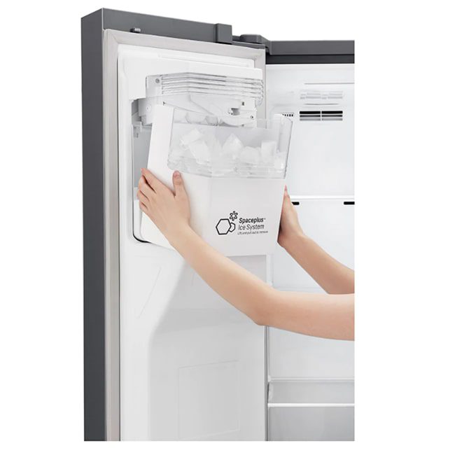 یخچال فریزر ساید بای ساید L267 ال جی اینورتر 668 لیتر یخساز