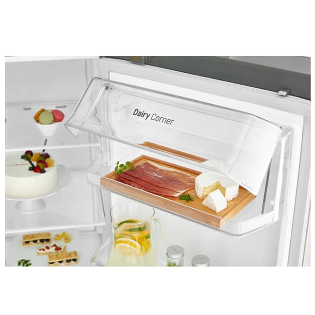 یخچال فریزر ساید بای ساید L267 ال جی اینورتر 668 لیتر یخساز