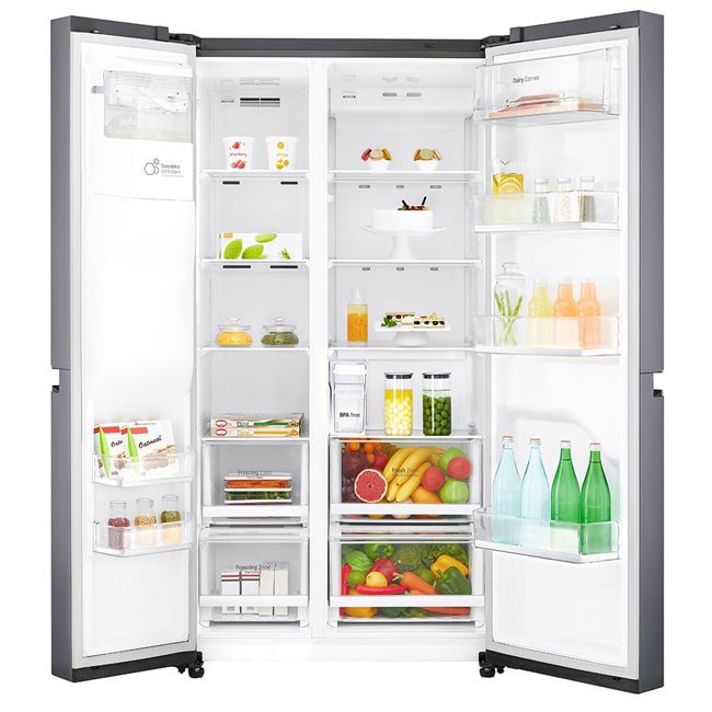 یخچال ال جی ساید بای ساید 28 فوت L267 یخساز