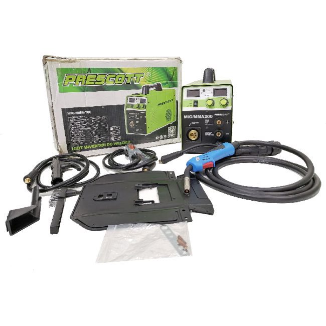 دستگاه جوشکاری پریسکوت 200 آمپر 3 کاره MIG/MMA200 Prescott CO2