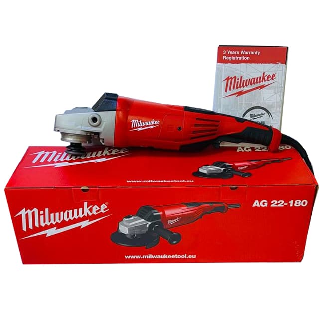 فرز بزرگ میلواکی آهنگری 2200 وات Milwaukee AG 22-180