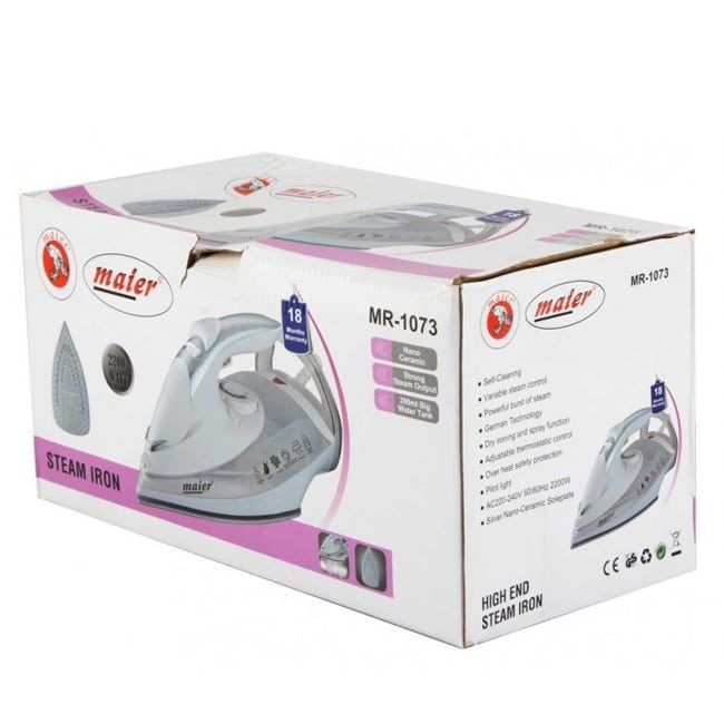 اتو بخار مایر 2200 وات مدل MR-1073