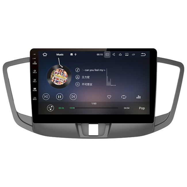 مانیتور خودرو و پخش فابریک ماشین ام وی ام 550 MultiMedia Android MVM مدل T300