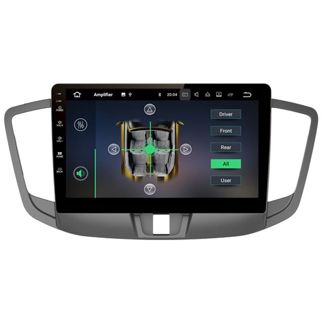 مانیتور خودرو و پخش فابریک ماشین ام وی ام 550 MultiMedia Android MVM مدل T300