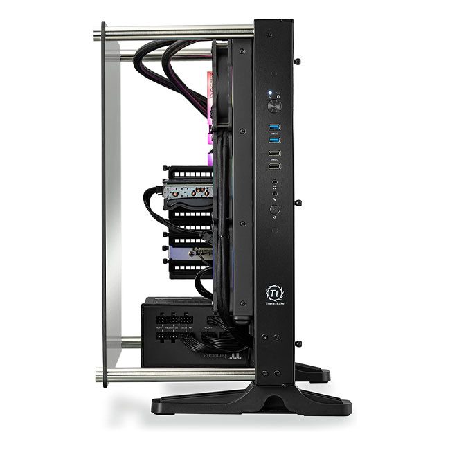 کامپیوتر دسکتاپ حافظه 16 گیگابایتی مدل Thermaltake P3BK-B550-37S-LCS