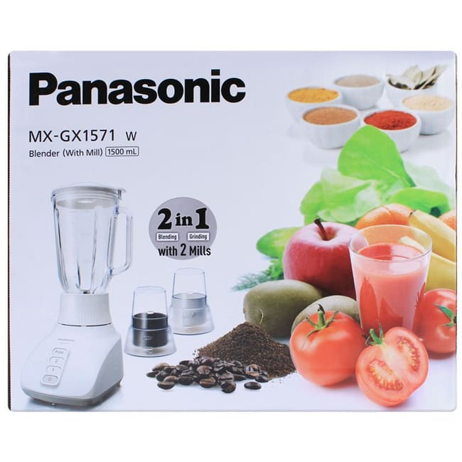 مخلوط کن پاناسونیک دو کاره 450 وات Panasonic MX-GX1571 2 in 1